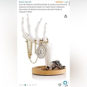 Skeleton Hand Jewelry Holder
